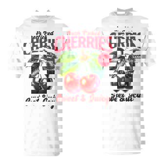 チェリーファーマーズマーケット フレッシュピックチェリー チェリー好き Tシャツ - Kawaiitshirt