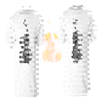 チェロ 楽器 モチーフ アート チェロ Tシャツ - Kawaiitshirt