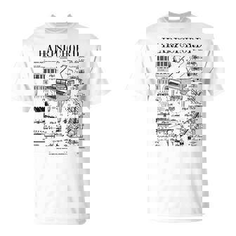 チェンバロ奏者 ヴィンテージ 特許 鍵盤 楽器 長袖tシャツ Tシャツ - Kawaiitshirt