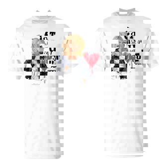 チャッキー・ティファニー・イート・ユア・ハート・アウト・バレンタイン Tシャツ - Kawaiitshirt