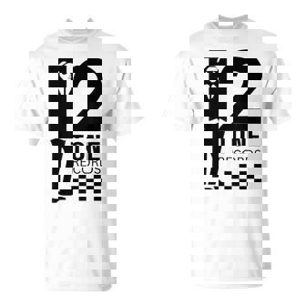 ツートーンスカ音楽チェッカーボード Tシャツ - Kawaiitshirt