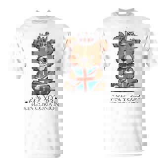 テディロイヤルベア 王様の戴冠式 ユニオンジャック・チャールズ Tシャツ - Kawaiitshirt