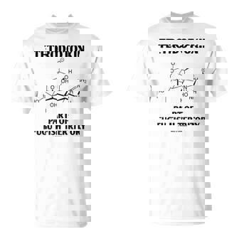 テトロドトキシン フグフィッシュテリトリー化学構造の一部 Tシャツ - Kawaiitshirt