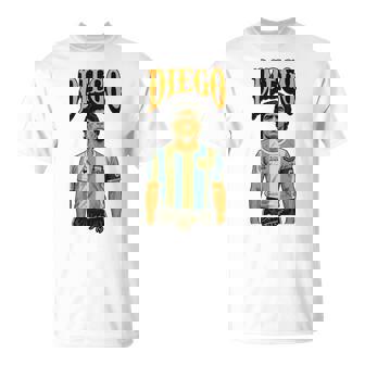 ディエゴ アルマンド マラドーナ アルゼンチン 長袖tシャツ Tシャツ - Kawaiitshirt