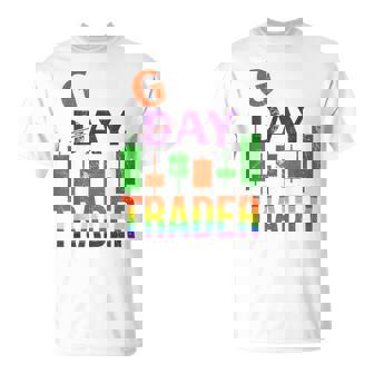 デイストライクスルーゲイトレーダープライド月間トレーディングオタクファニー。 Tシャツ - Kawaiitshirt