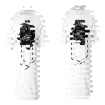 トイプードルのポケット Tシャツ - Kawaiitshirt