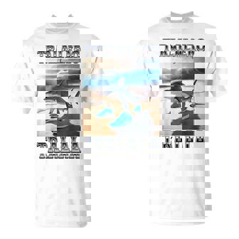 トララレロトララーラ-イタリアンブレインロットミーム 長袖tシャツ Tシャツ - Kawaiitshirt