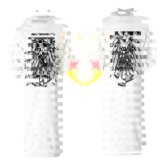 ドイツ鷲旗 ドイツ国旗 長袖tシャツ Tシャツ - Kawaiitshirt