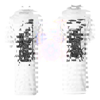 ドラム ドラマー ドラミング ドラム 長袖tシャツ Tシャツ - Kawaiitshirt