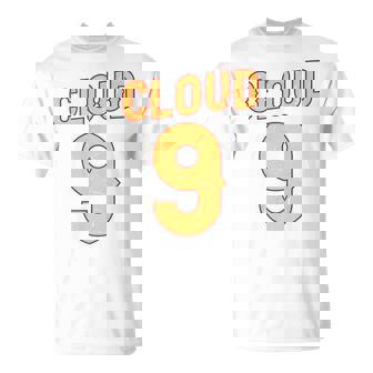 ナイス イエロー オレンジ クラウド 9 コスチューム 男女兼用 長袖tシャツ Tシャツ - Kawaiitshirt