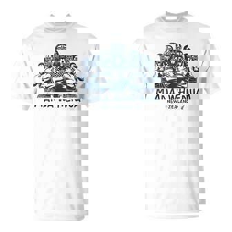 ニュージーランドのマオリ戦士がハカを披露 Tシャツ - Kawaiitshirt