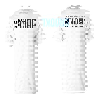 ニューヨークのファンのためのニューヨークブルックリンクリエイティブフリップデザイン Tシャツ - Kawaiitshirt