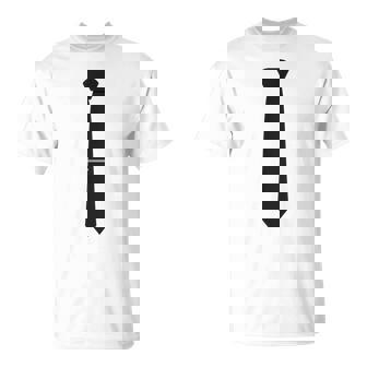 ネクタイ【黒】ネクタイピン おしゃれ シンプル メンズ キッズ レディース ウケ狙い 面白い おもしろ 個性的な Tシャツ - Kawaiitshirt