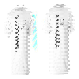 ネクタイで在宅ワーク ホームオフィス・アウトフィット Homeoffice Outfit Tシャツ - Kawaiitshirt