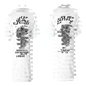 ノベルティ ショベルヘッド オートバイ愛好家 夫 おじいちゃん Tシャツ - Kawaiitshirt