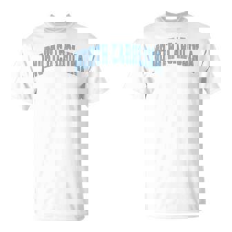 ノースカロライナ州ノースカロライナ州ヴィンテージアスレチックスポーツデザインブルースタイル Tシャツ - Kawaiitshirt