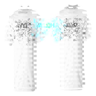 ハイビスカス アロハ ハワイ メレ カリキマカ オアフマウイ マハロラブ 長袖tシャツ Tシャツ - Kawaiitshirt