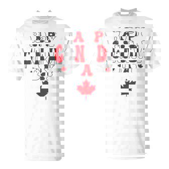 ハッピーカナダデー カナダメープル カナダの女性 メンズ キッズ Tシャツ - Kawaiitshirt