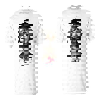 ハバニーズ犬 グラチュエーションキャップ トレーニング 学校 卒業生 オーナー 長袖tシャツ Tシャツ - Kawaiitshirt