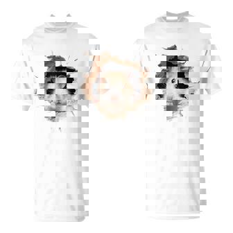 ハムスター アニマル柄 動物園 ポートレート イラスト 顔 ハムスター Tシャツ - Kawaiitshirt