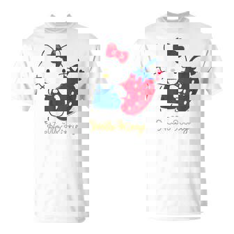 ハローキティ いちご ライトカラー Tシャツ - Kawaiitshirt