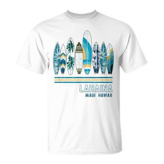 ハワイ ラハイナ マウイ サーフィン ハワイアン Tシャツ - Kawaiitshirt