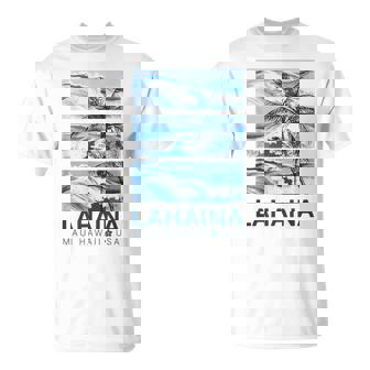 ハワイ ラハイナ マウイ ハワイアン Tシャツ - Kawaiitshirt