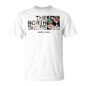 ハワイ ヴィンテージスタイル ノースショア ハレイワ ヤシの木 Tシャツ - Kawaiitshirt