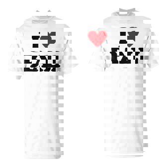 バケーションアイランドハート-ファニーアイラブバリ Tシャツ - Kawaiitshirt