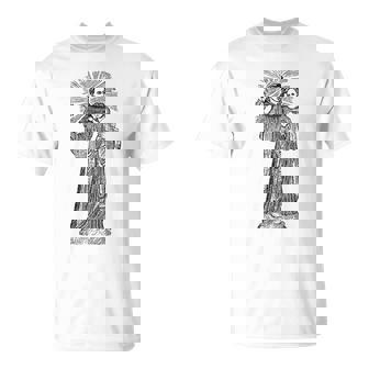 パドヴァの聖アンソニー 赤ちゃん イエス ヴィンテージ カトリック 守護聖人 Tシャツ - Kawaiitshirt