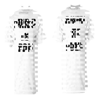 パワー・トゥ・ザ・ピープル Tシャツ - Kawaiitshirt