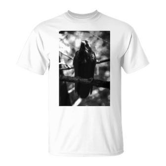 パンク ロック モード モッズ 半袖 かっこいい おしゃれ 大きいサイズ フォトプリント 春夏 ブランド 動物 烏 Tシャツ - Kawaiitshirt