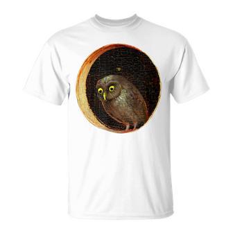 ヒエロニムス・ボス フクロウの大地の庭 Tシャツ - Kawaiitshirt