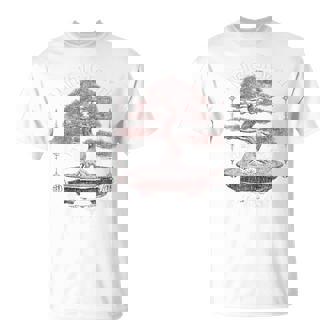 ヒップホップ アーバン ヴィンテージ エッジの効いた Y2k バックプリント ストリートウェア 盆栽 Tシャツ - Kawaiitshirt