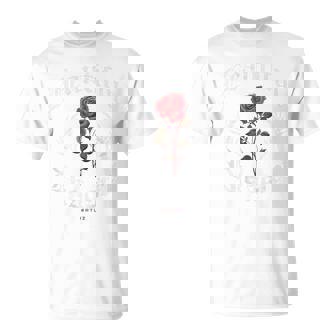 ヒップホップ アーバン ヴィンテージ ヒップスター Y2k バックプリント ストリートウェア ローズ Tシャツ - Kawaiitshirt