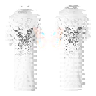 バックプリント ヒップホップ ストリートウェア レトロ Y2k Hip Hop ビンテージ モス バタフライ Tシャツ - Kawaiitshirt