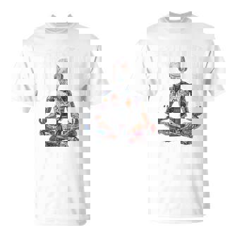 ヒップホップ ヴィンテージ エッジー アーバン Y2k Hip Hopバックプリント ストリートウェア ロボット Tシャツ - Kawaiitshirt