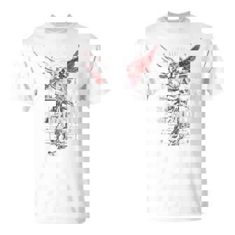 ヒップホップ ヴィンテージ エッジー アーバン Y2k バックプリント ストリートウェア エンジェル Tシャツ - Kawaiitshirt