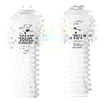 ビンテージ ミニチュア・シュナウザー レトロ Tシャツ - Kawaiitshirt