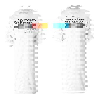 ビンテージサンフランシスコカリフォルニア1980年代レトロデザインtシャツ Tシャツ - Kawaiitshirt