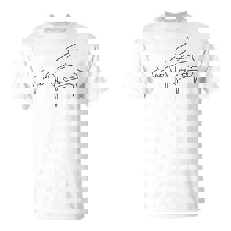 ピアニスト デザイン ワンライン グランドピアノ Tシャツ - Kawaiitshirt