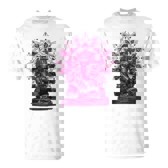 ピンク 象 ヒンドゥー教 ガネーシャ オーナメント Tシャツ - Kawaiitshirt