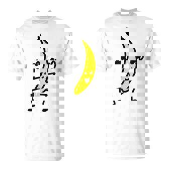 メンズ ファニースティックフィギュア フィットネス バナナダンベル トレーニング Tシャツ - Kawaiitshirt