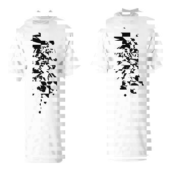 フクロウ -ブラックホワイト-クールな女性男性子供動物 Owl Tシャツ - Kawaiitshirt