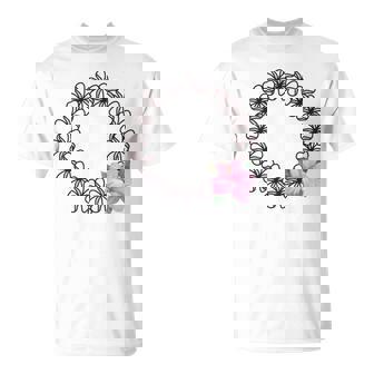 フラダンス フラ レッスン用 Aloha アロハ トロピカル ハワイ Hawaii ハイビスカス ハワイアン 南国 花 長袖tシャツ Tシャツ - Kawaiitshirt