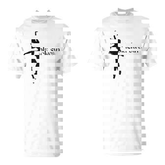 ブラックスワンレイクバレエバレリーナポワントダンスダンサーグラフィック Tシャツ - Kawaiitshirt