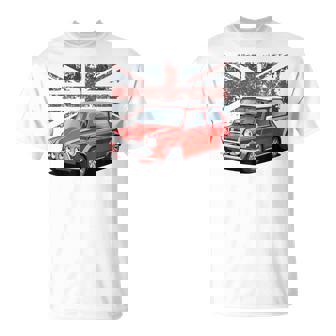 ブリティッシュクラシックカー レッドミニスポーツカー Tシャツ - Kawaiitshirt