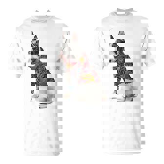 ブルテリア犬 日本龍 タトゥー入り イレズミ Tシャツ - Kawaiitshirt