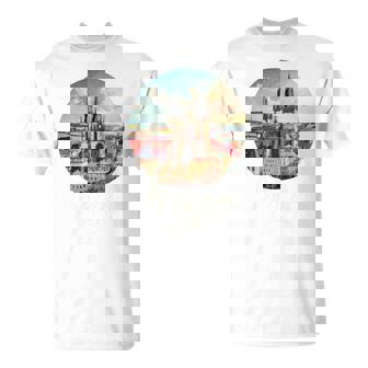 プラハ チェコ共和国 お土産 プラハ 長袖tシャツ Tシャツ - Kawaiitshirt