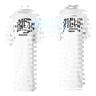 プリンストン ニュージャージー Nj カレッジ大学スタイル ブルー 長袖tシャツ Tシャツ - Kawaiitshirt